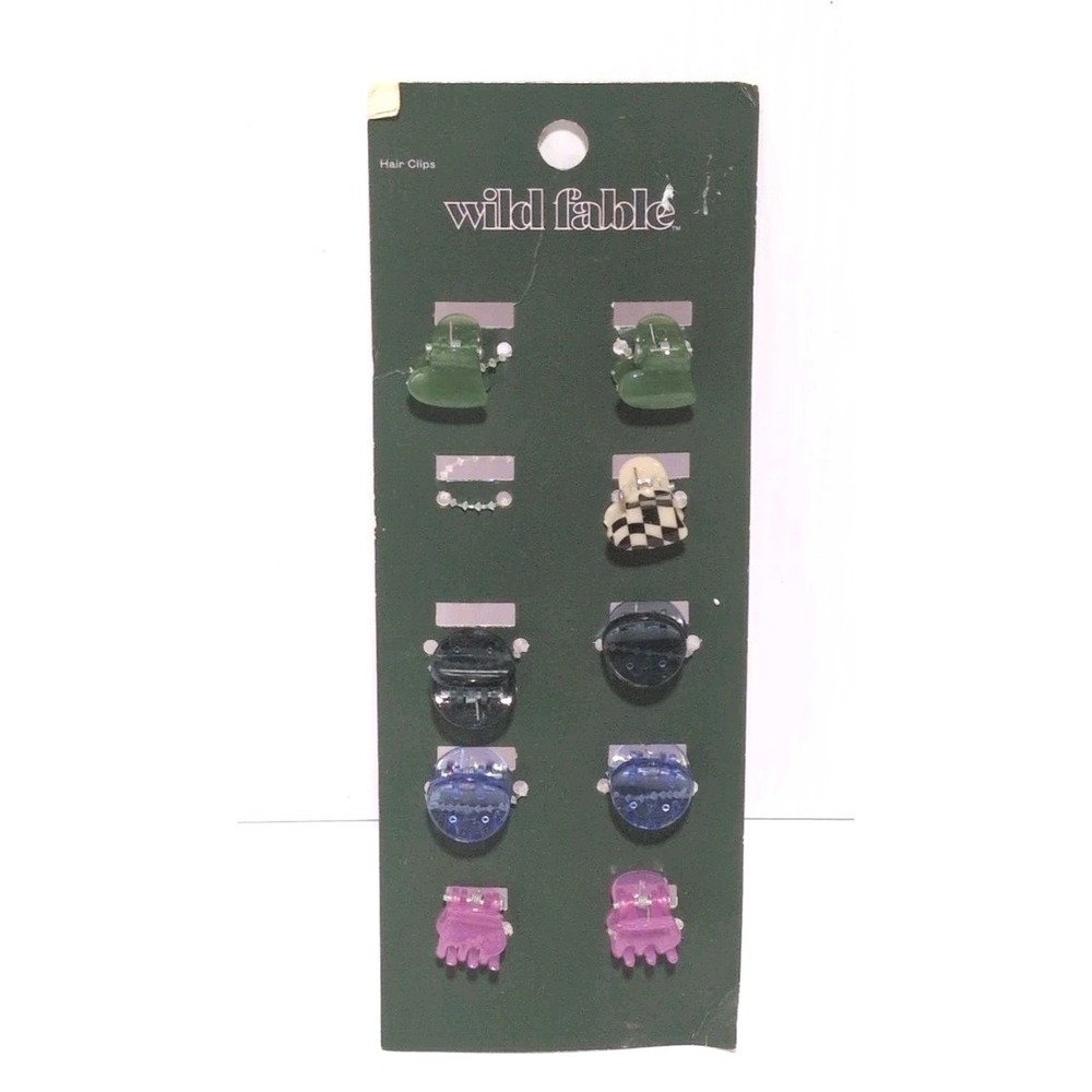 Wild Fable 9 pk Plastic Mini  Hair Clips